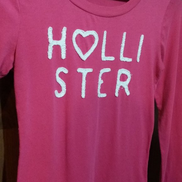 Pink Hollister Long Sleeve Tee - Picture 2 of 7